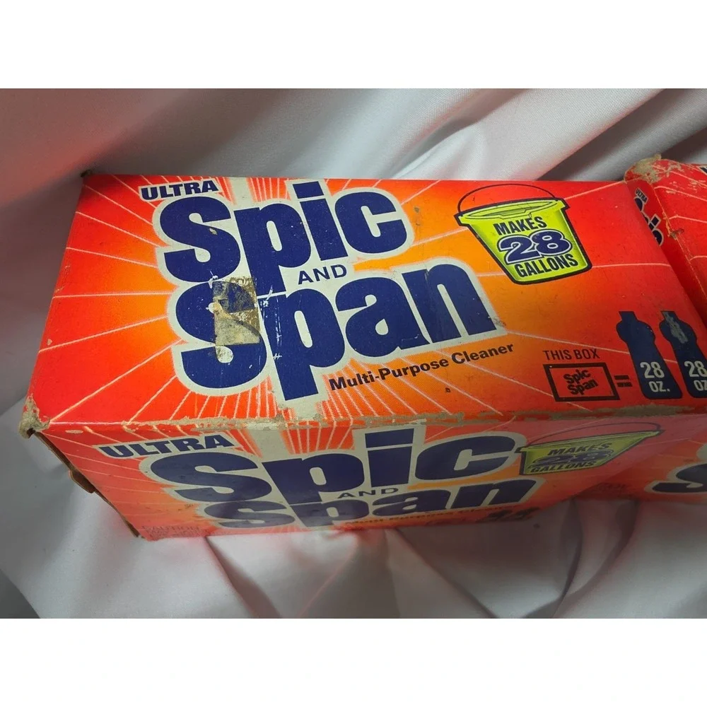 Vintage 2 Ultra Spic and Span Multi Purpose Cleaner Powder 12.4 oz